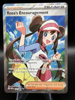 Pokemon TCG Perfect Order Rosa’s Encouragement 114/088 Full Art - Image 1