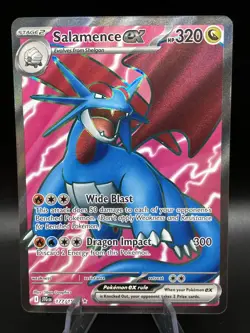 Salamence EX 177/159 Journey Together Holo Ultra Rare Pokemon NM - Image 1