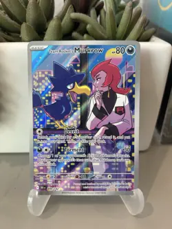 Pokemon TCG - Team Rocket's Murkrow - 200/182 - Destined Rivals IR - Image 1