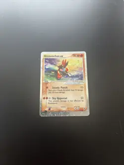 Hitmonchan ex 2003 Pokemon EX Ruby & Sapphire #98 Holo - Image 1