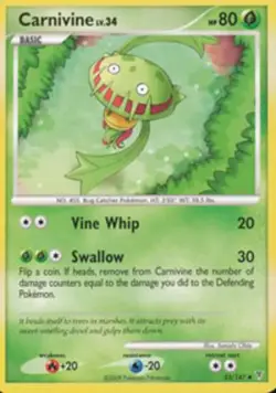 Pokemon Carnivine 53/147 Uncommon Supreme Victors NM - Image 1