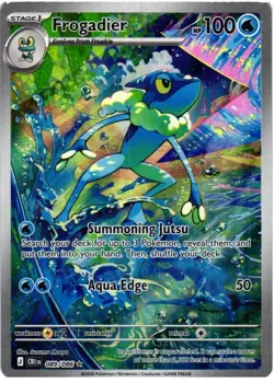 Frogadier 089/086 Holo Illustration Rare Chaos Rising NM - Image 1