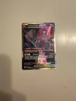 Pokemon Team Rocket's Mewtwo ex 231/182 SIR Destined Rivals Near Mint NM - Image 5
