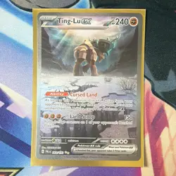 Pokemon TCG Ting-Lu ex Special Illustration Rare Full Art Holo 263/193 EN 2023 - Image 1
