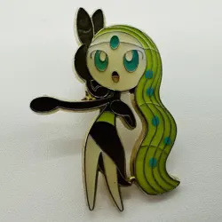 Official Pokemon Meloetta Pin 20th Anniv. Generations Mythical Collection 2016 - Image 1