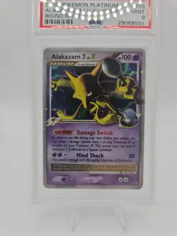 Pokemon Alakazam 4 Lv.X Rising Rivals Holo Ultra Rare #103 PSA 9 Mint - Image 3