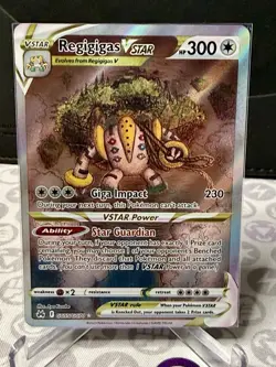 Pokemon TCG Regigigas VSTAR GG55/GG70 SWSH: Crown Zenith: Galarian Gallery Holo - Image 1