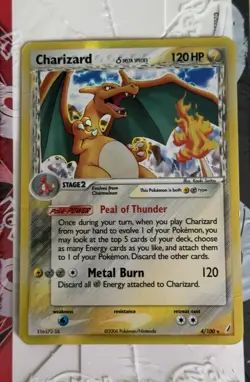 Charizard 4/100 Delta Species Holo Rare - Crystal Guardians 120 HP English - Image 1
