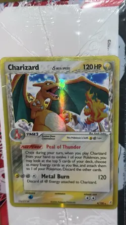 Charizard 4/100 Delta Species Holo Rare - Crystal Guardians 120 HP English - Image 3