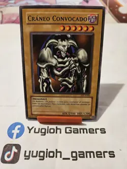 Yu-Gi-Oh Summoned Skull BIY Spanish Promotional Cards Common LP - Image 1