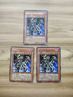 Yu-Gi-Oh! - Mefist The Infernal General 3x - Rare - Full Playset - DCR-066 - Image 3