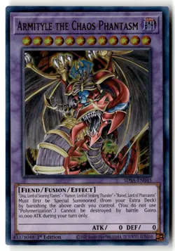 Armityle the Chaos Phantasm SDSA-EN045 Sacred Beasts Yu-Gi-Oh 1st Edition MP - Image 1