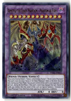 Armityle the Chaos Phantasm Phantom of Fury PHRA-EN035 Phantom Rage Yu-Gi-Oh MP - Image 1