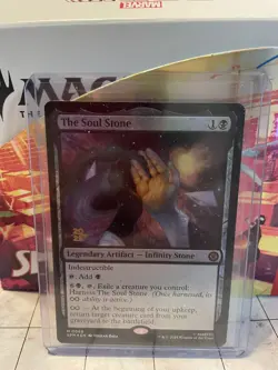 MTG Marvel's Spider-Man #0066 The Soul Stone Prerelease Foil - Image 1