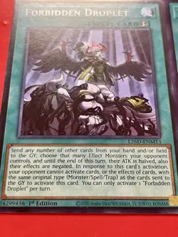 2x The FaLLen & The Virtuous + 2x Forbidden Droplet + 2x Albion Dragon | YuGiOh! - Image 2
