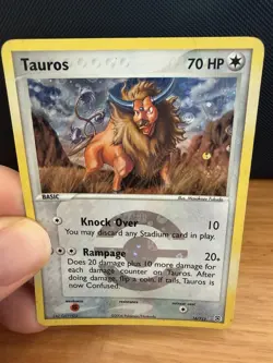 Tauros - 16/112 - *Holo Rare* - Pokemon FireRed & LeafGreen - MP - Image 2