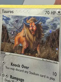 Tauros Holo Rare Pokemon Card FireRed & LeafGreen 16/112 N/M - Image 3