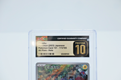 CGC 10 Pikachu 173/165 Art Rare Holo Pokemon Card 151 Pokemon Japanese Pristine - Image 4