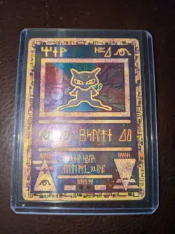 Pokemon Ancient Mew Movie Promo 2000 Holographic Vintage Authentic Card - Image 3
