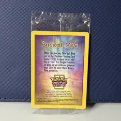 Ancient Mew Pokemon TCG Promo Holo Card English 2000 Sealed - Image 1