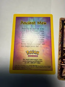 Mew Holo Ancient Mew Promo WOTC English 2000 Pokemon Card - Crease HP Damaged - Image 4