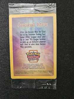 Ancient Mew Sealed Promo Pokemon Card - 2000 Movie - Image 2