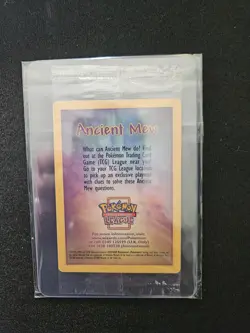 Ancient Mew Sealed Promo Pokemon Card - 2000 Movie - Image 4