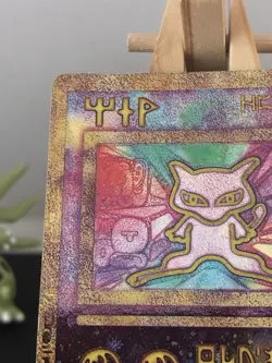 Pokemon TCG Ancient Mew Gold Secret Rare Promo Holo 2000 Movie Card - Clean - Image 2