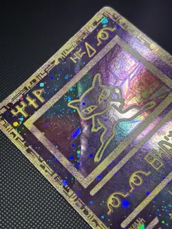 Pokemon TCG Ancient Mew Movie 2000 Swirl Holo Promo Card HP Condition - Image 4