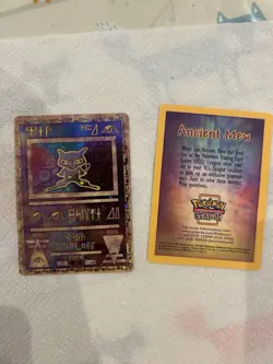 Pokemon TCG Ancient Mew Promo 2000 Holo Movie Card Mint Condition - Image 1