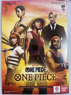 One Piece TCG Premium Card Collection Live Action Edition SEALED ENGLISH w/ BOX - Image 1