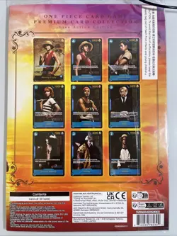 One Piece TCG Premium Card Collection Live Action Edition SEALED ENGLISH w/ BOX - Image 2