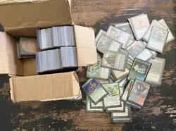 Lot Unsearched Magic Gathering Cards C,Uc, Rares, mythic, Foil, Art , Tokens Mix - Image 1