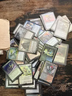 Lot Unsearched Magic Gathering Cards C,Uc, Rares, mythic, Foil, Art , Tokens Mix - Image 2