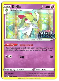 Kirlia - SWSH271 (Prerelease) #SWSH271 - SWSH: Sword & Shield Promo Cards - Holo - Image 1