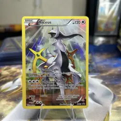 Pokemon Arceus TCG XY83 XY Black Star Promo Holo Card Lightly Played Condition - Image 1