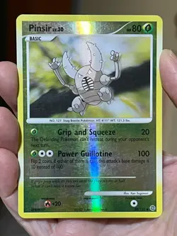 POKEMON PINSIR LV.30 59/132 UNCOMMON REVERSE HOLOFOIL SECRET WONDERS MP CARD - Image 1