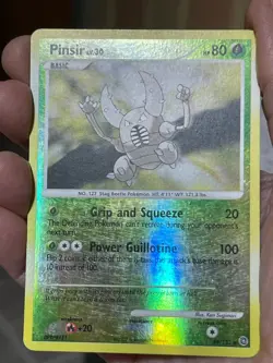 POKEMON PINSIR LV.30 59/132 UNCOMMON REVERSE HOLOFOIL SECRET WONDERS MP CARD - Image 3
