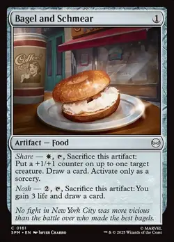 Bagel and Schmear C Foil #161 | SPM Marvel's Spider-Man | MTG - Image 1
