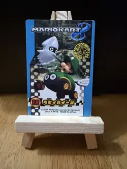 Mario Kart 8 Baby Luigi Card Nintendo Vintage Japanese U.S Seller - Image 1
