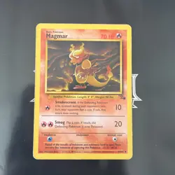 Magmar 39/62 Uncommon 1999 Fossil Set WOTC Pokemon Cards Free Shipping D34 - Image 1
