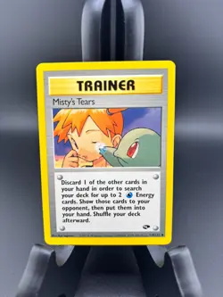 Misty's Tears - 118/132 Gym Challenge - Pokemon TCG Card - Image 1