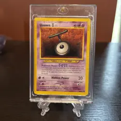 Unown T Unknown Non Holo Pokemon Card 88/105 - Image 1