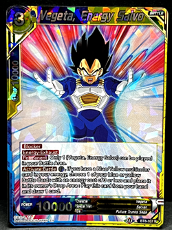 Vegeta, Energy Salvo BT8-107 R - Dragon Ball Super Card Game - NM - Image 1