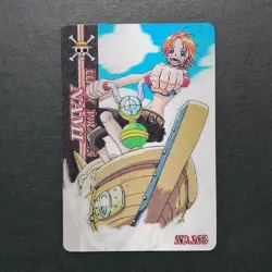 S7552 Nami No.103 Japanese One Piece Vintage Gumica Gummy Card YJ19 - Image 1