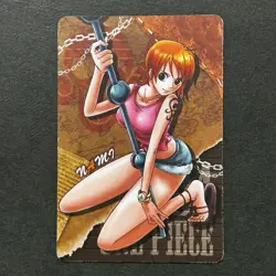 S5407 Very Rare Nami No.004 Memorial Log Japanese One Piece Vintage Card F26 - Image 1