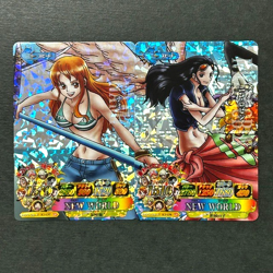 S7709 Nami & Nico Robin IC CP Japanese One Piece Berry Match Carddass Cards J22 - Image 1