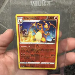 Charizard 025/185 Reverse Holo Rare Vivid Voltage Pokemon Card - Image 1