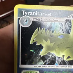 Tyranitar (DP Stormfront) 30/100 Holo Holo Rare Deck Exclusives Pokemon LP - Image 3