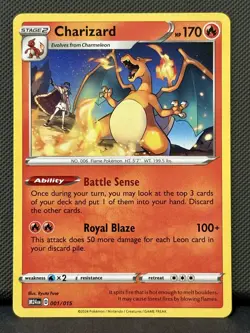 Charizard 001/015 McDonald's 2024 Promo M24 Pokemon Card NM Near Mint Non-Holo - Image 1